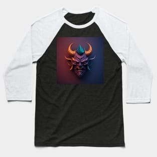 oni mask Baseball T-Shirt